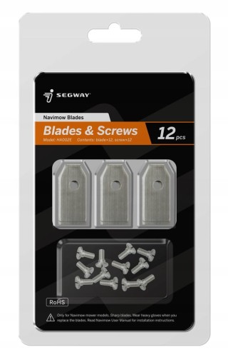 Zestaw zapasowy noży do robota koszącego Segway