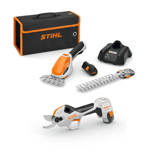 Zestaw AKU do pielęgnacji żywopłotu STIHL HSA26 i ASA20