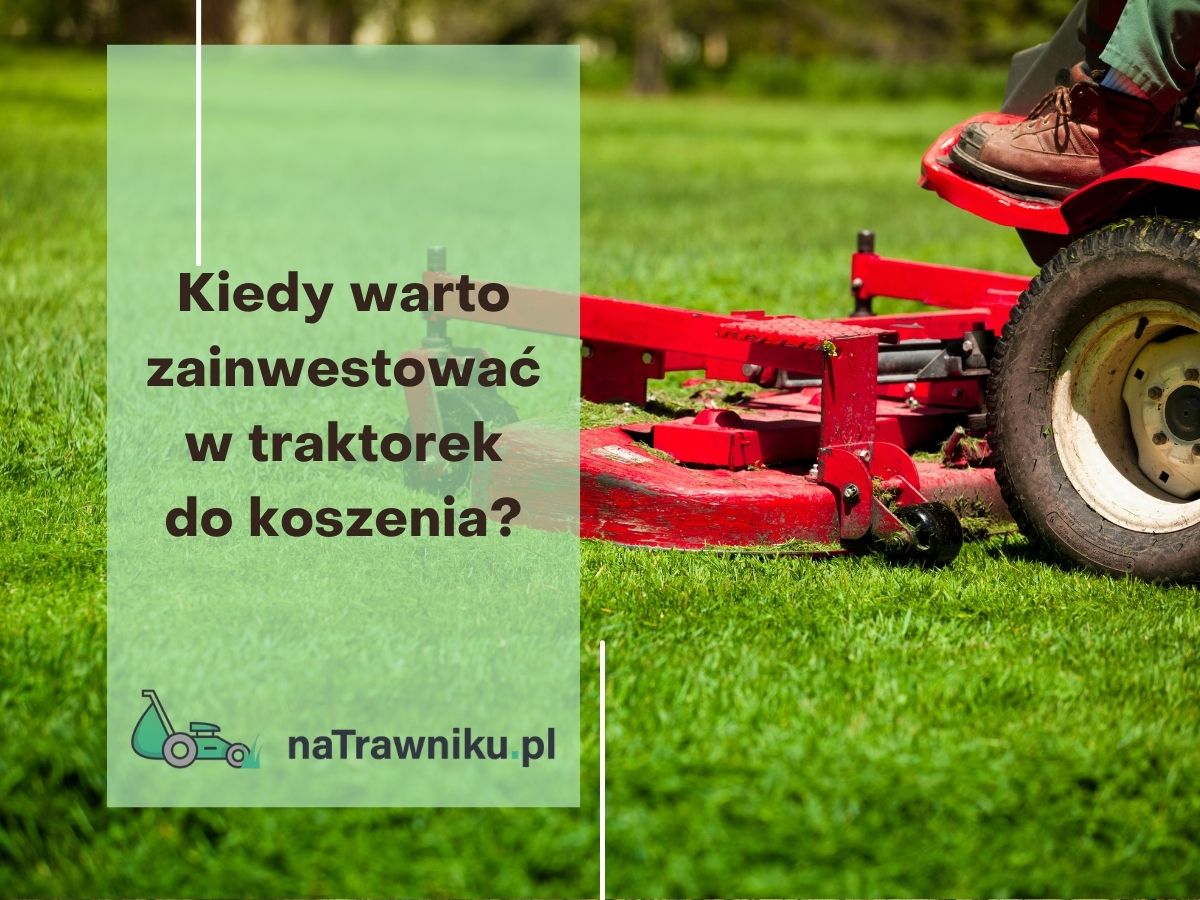 Kiedy warto zainwestować w traktorek do koszenia a kiedy wystarczy kosiarka spalinowa?